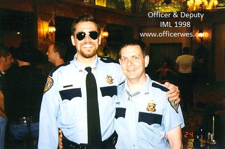 Officer Wes and slave dave at IML 1998