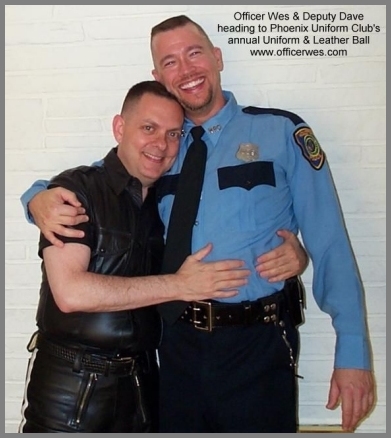 Deputy and Officer hug